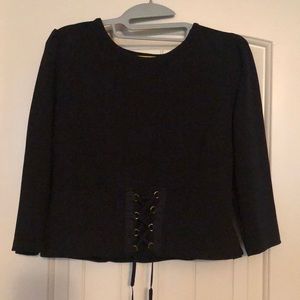 Express crop corset top!